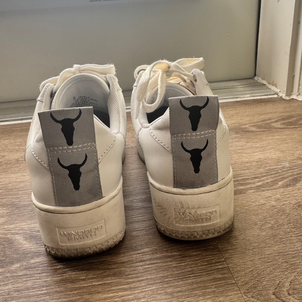 Windsor Smith Leather Platform Sneakers